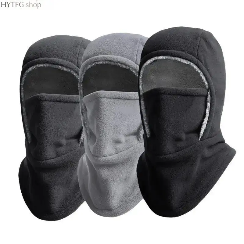 Unisex Thermal Balaclava Ski Mask, All‑In‑One Scarf‑Face‑Ear Cover, Thick Wind‑Resistant Synthetic Headgear, Multi‑Purpose Protective Head & Face Accessory for Skiing, Motorcycle Rides & Cold‑Weather Outdoor Sports