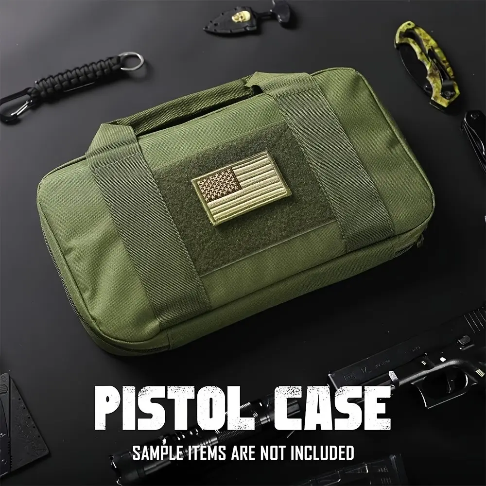 1pc Tactical Outdoor Gun Storage Bag, Sturdy Durable Polyester Rifle Pouch, Multiple Magazines Slots, Ideal for Hunting and Shooting, Compact, Durability, Carry, Functional
