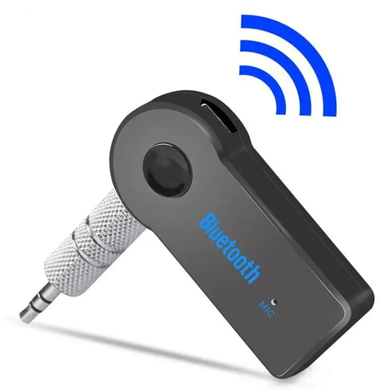 2-in-1 Wireless Bluetooth 5.0 Transmitter Receiver, 3.5mm Aux Jack, Stable and Fast Transmission, On-the-Go Speaker Amplifier for Car Music Audio, A2DP Headphone Handsfree Adapter, Speaker Amplifier Bluetooth, 3.5Mm Jack