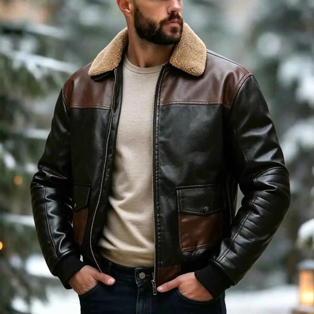 Men's Black Windbreaker Jacket, Zip Up Stand Collar, Lightweight Windproof Water-Resistant Casual Streetwear Coat with Side Zip Pockets, Long Sleeve Classic Regular Fit Trendy Fashion Outerwear for Daily Wear Outdoor Fall Season, 100% Polyester