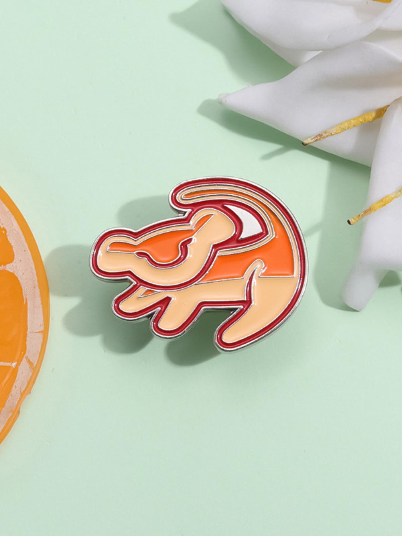 Cute Cartoon Animal Themed Brooch, Fashion Alloy Pin for Daily Clothing Decor, Trendy All-match & Exquisite Brooch for Birthday Gift, Men Accessories