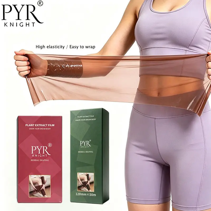PYR KNIGHT Brown Osmotic Wrap, 1968.5" x 4.72", sweat wrap, Warm, comfortable, Soft, High Elasticity, Lightweight, Seamless Fit, Easy to cut for a customized fit, Suitable for workouts, yoga, running, dancing, Gym, home & office use