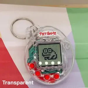 electronic keychain Toy Electronic Animals Kid Play Game Boy Pixel Pendant Virtual Cyber Digital Animals Toys