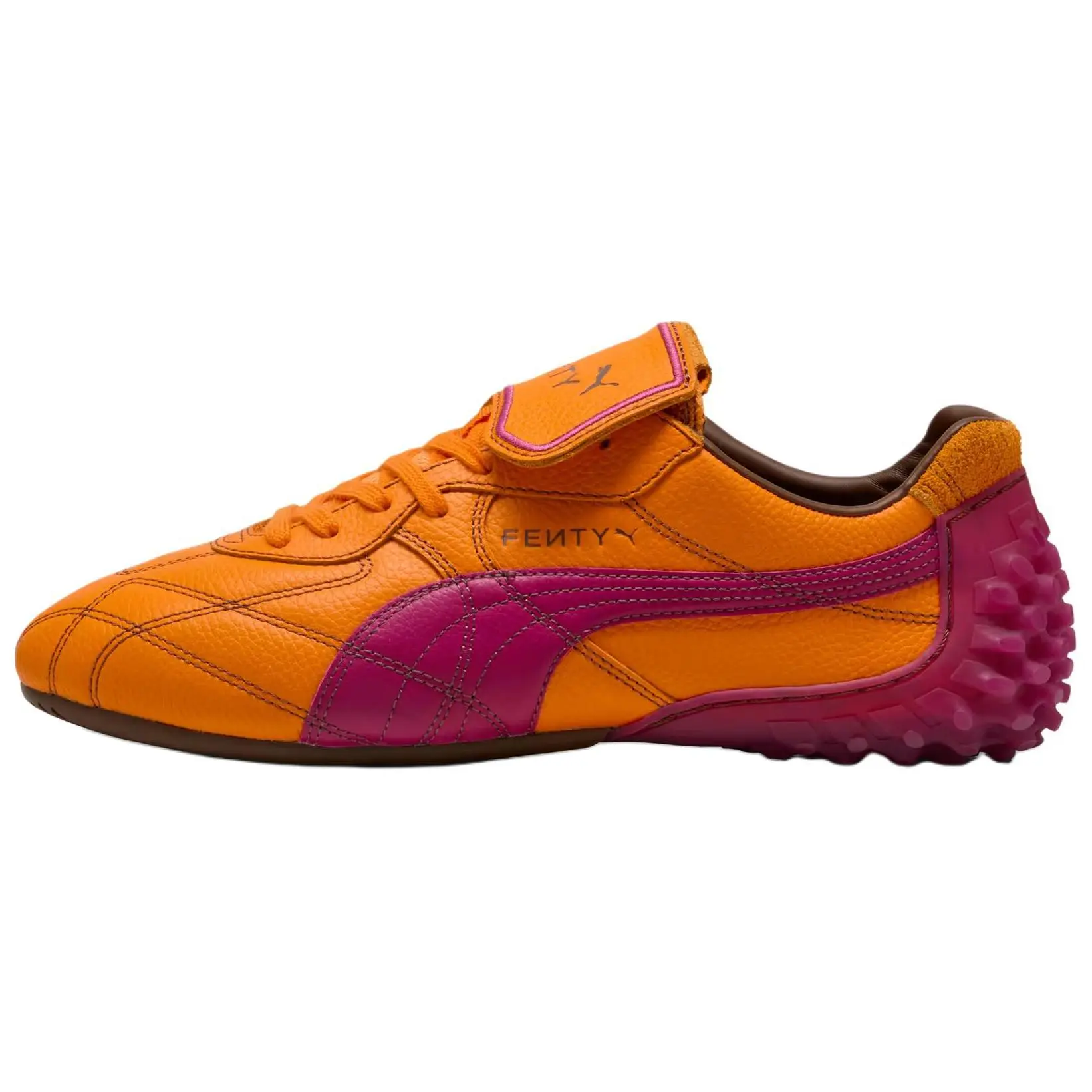 Fenty Beauty x Puma Avanti LS Leather Low-Top Casual Trainers - Unisex Athletic Sports Footwear, Soft, Comfortable, Durable Trending House White Official Shoes (Maison Mihara Collaboration)