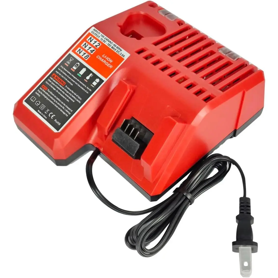 12-18V 48-11-2402 48-11-2401 Charger For Milwaukee Battery M-12 M-18 48-11-2460
