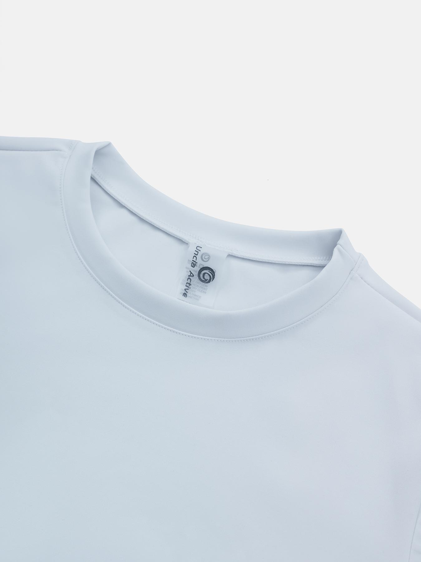 Two-piece Set Women's Solid Short Sleeve Round Neck Tee & High Waist Skinny Shorts Tracksuit Set, Sporty Breathable Comfortable T-shirt & Shorts, Ladies Sportswear for Indoor Outdoor Wear, Sportswear for Running, Athletic Fashion Activewear