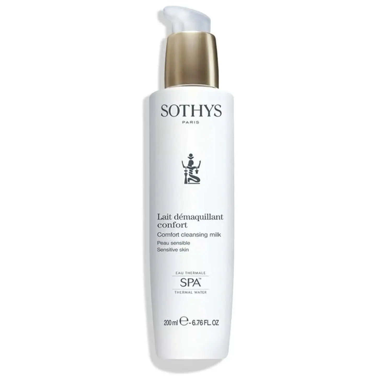SOTHYS Comfort Cleansing Milk | Gentle Face Cleanser, Daily Makeup Remover for Sensitive Skin