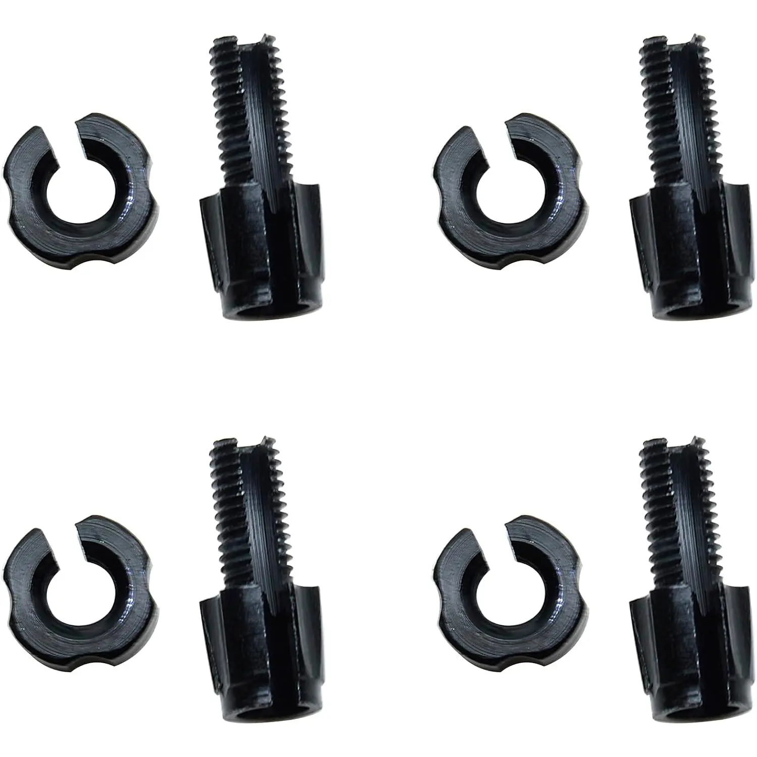 4 count   Lever Adjuster M7   Handle Lever Adjusting Screws for Mountain  (Black)