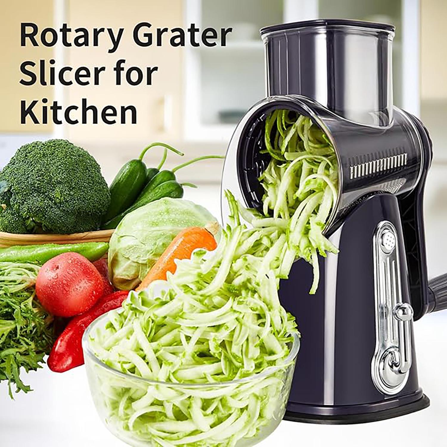 Vegetable shredder, grater, slicer, potato shreds, household peeler, radish, lemon and cucumber slicer