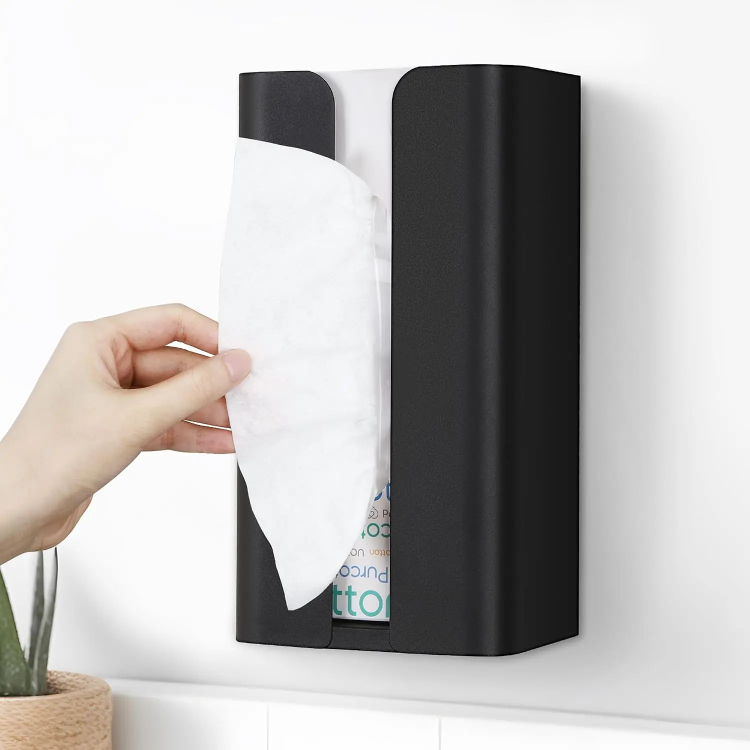 Tissue Case, Tissue Box, Paper Holder, Black