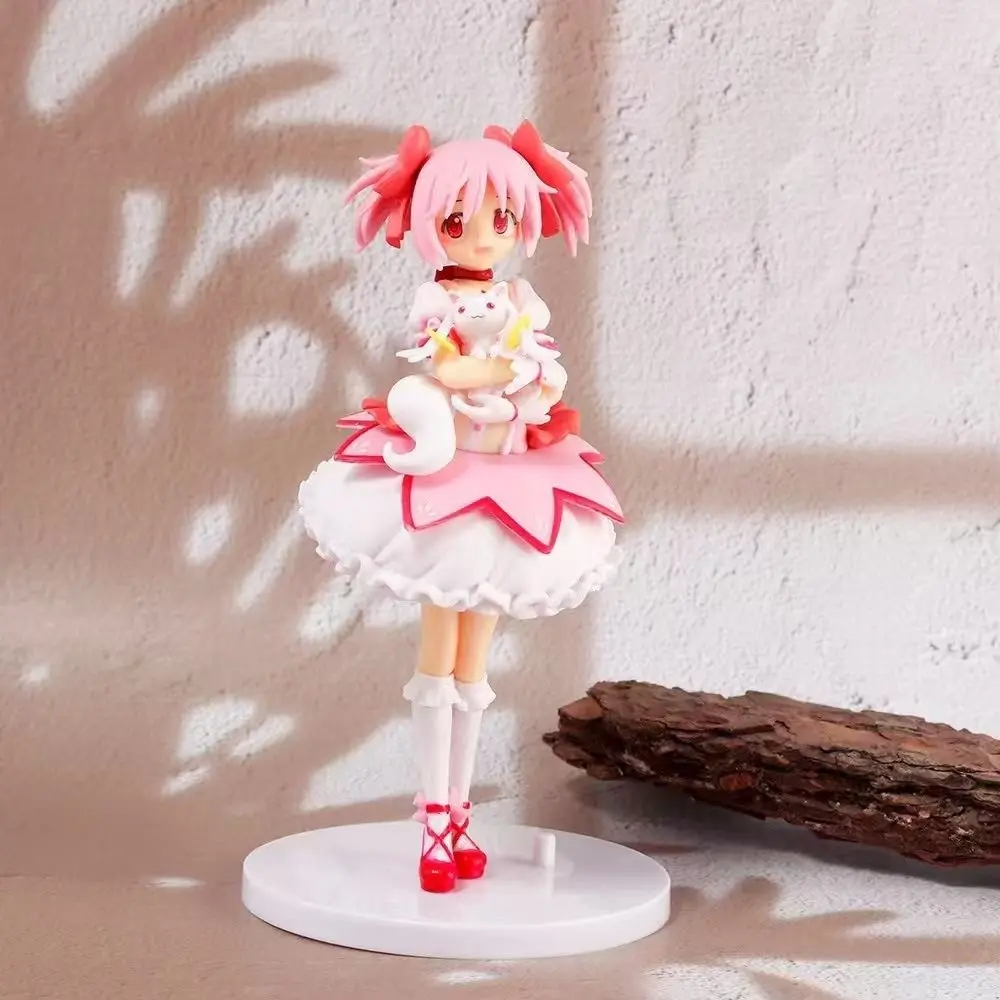 Magic Round Witch Kagami Momoko Chibi Figure, Anime Handmade Model, Cute Girl Statue Gift, Collectible Figurine for Fans, Collectible Items, PVC Collectibles