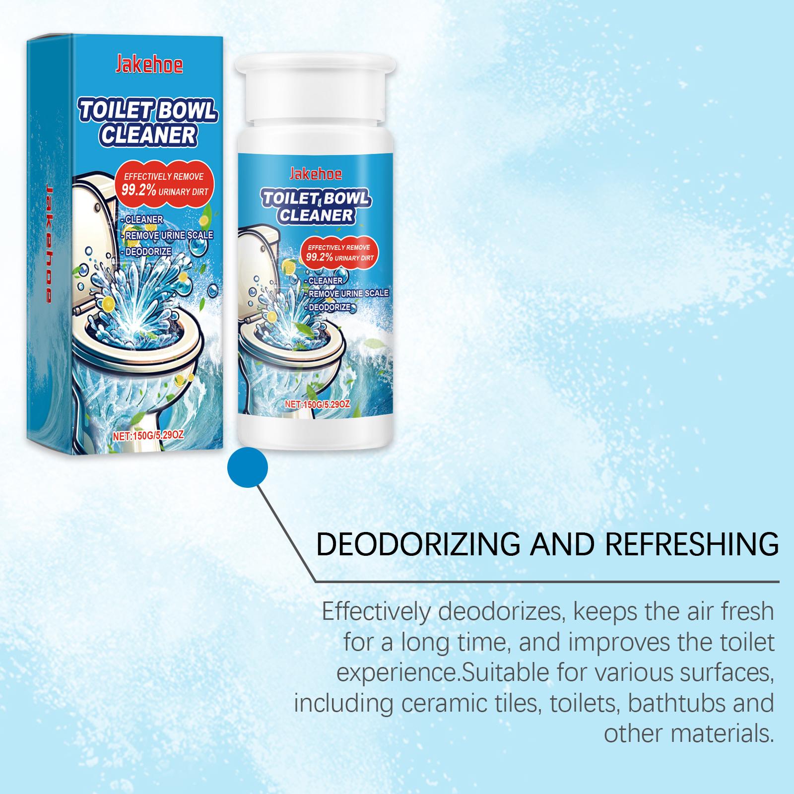 Jakehoe Splash Foam Toilet Cleaner, Toilet Decontamination Decontamination Deodorizing Foam Cleaner