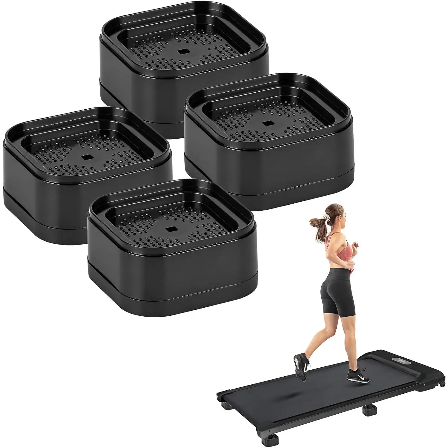 4-Pack Treadmill Incline Riser Blocks