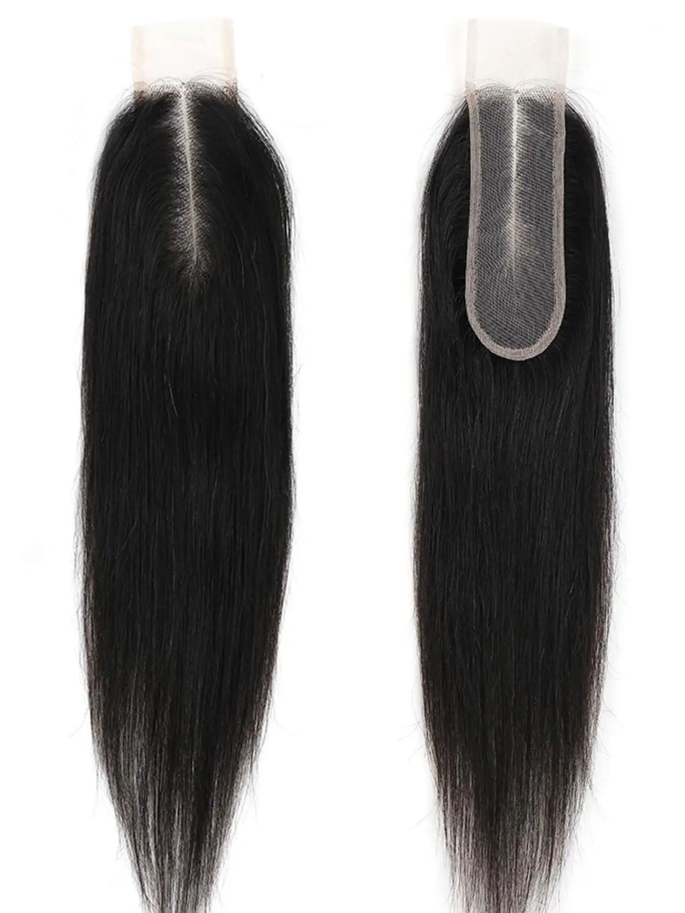 Straight 2x6 Kim Lace Closure Human Hair 12A Brazilian Remy Virgin Hair 2x6 Transparent Swiss Lace Closure 10-12 Inch For Women