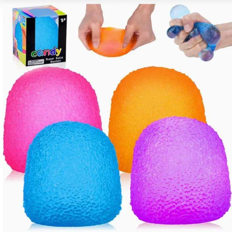 Malt Candy Squishy Toy for Adults and Kids,Fidget Toys, Squishy Fidgets, Silicone Sensory Toy for Autism, Adhd, Sensory Processing Disorders, Squeeze Toys, Stress Relieving Tool,Birthday Gift, Holiday Gift