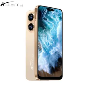 Astarry-16 Pro Max Hot Sale Smart Android Phone 6GB+128GB ROM MTK6762 Octa Core Processor Android 12.0 Version 6.93 Inch Large Screen 4950mAh Fast Charging Fingerprint Face Unlock Dual Card Dual Standby Smartphone