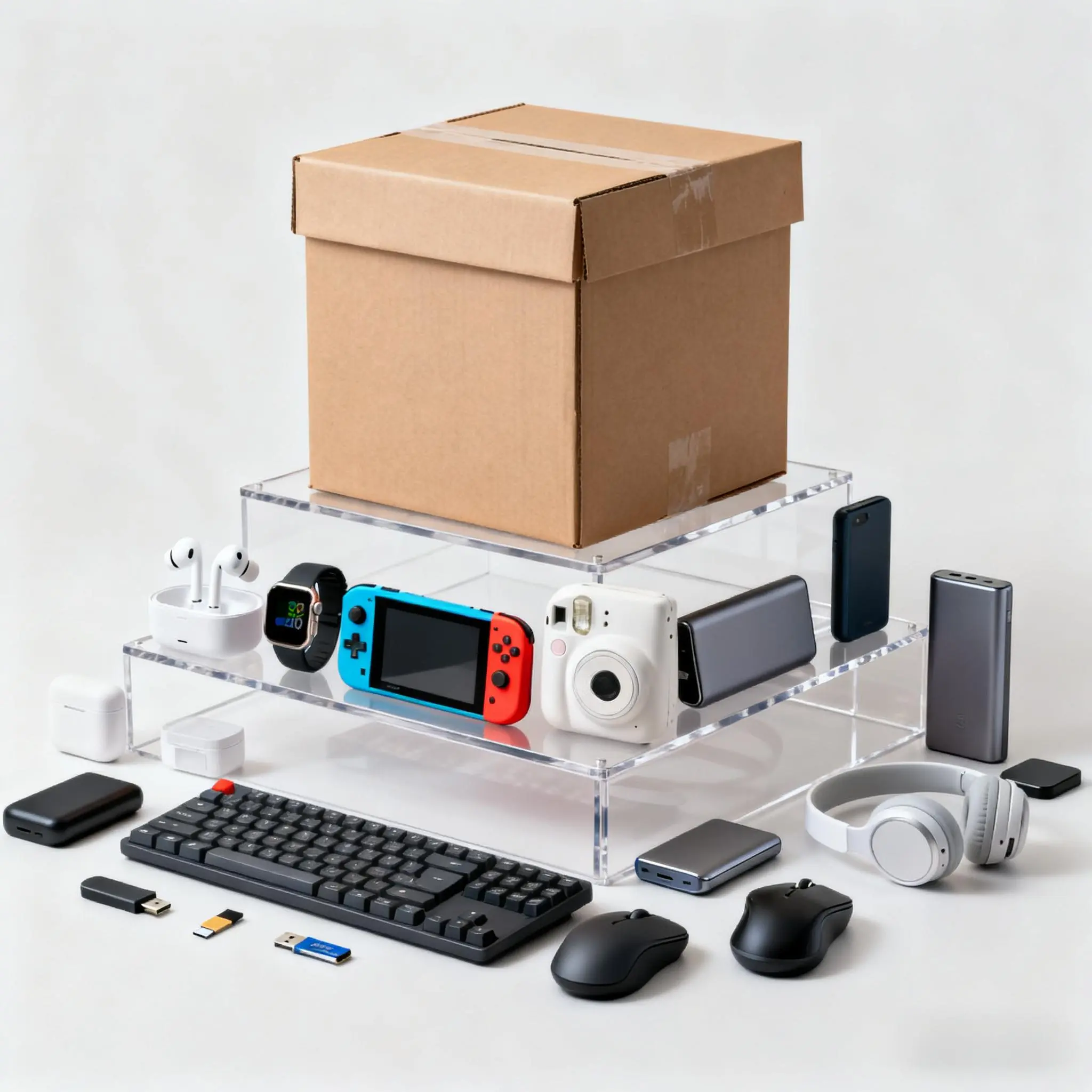 Last Stock! Just 2 Remaining! Compact Tech Mystery Box – Random Bluetooth Earbuds Inside! Fun Unboxing, Solid Quality, Order Before It’s Gone!