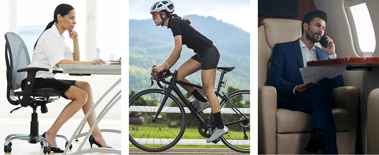 Compression Socks for Women & Men 4 Pairs, Best Support for Nurses Running Travel