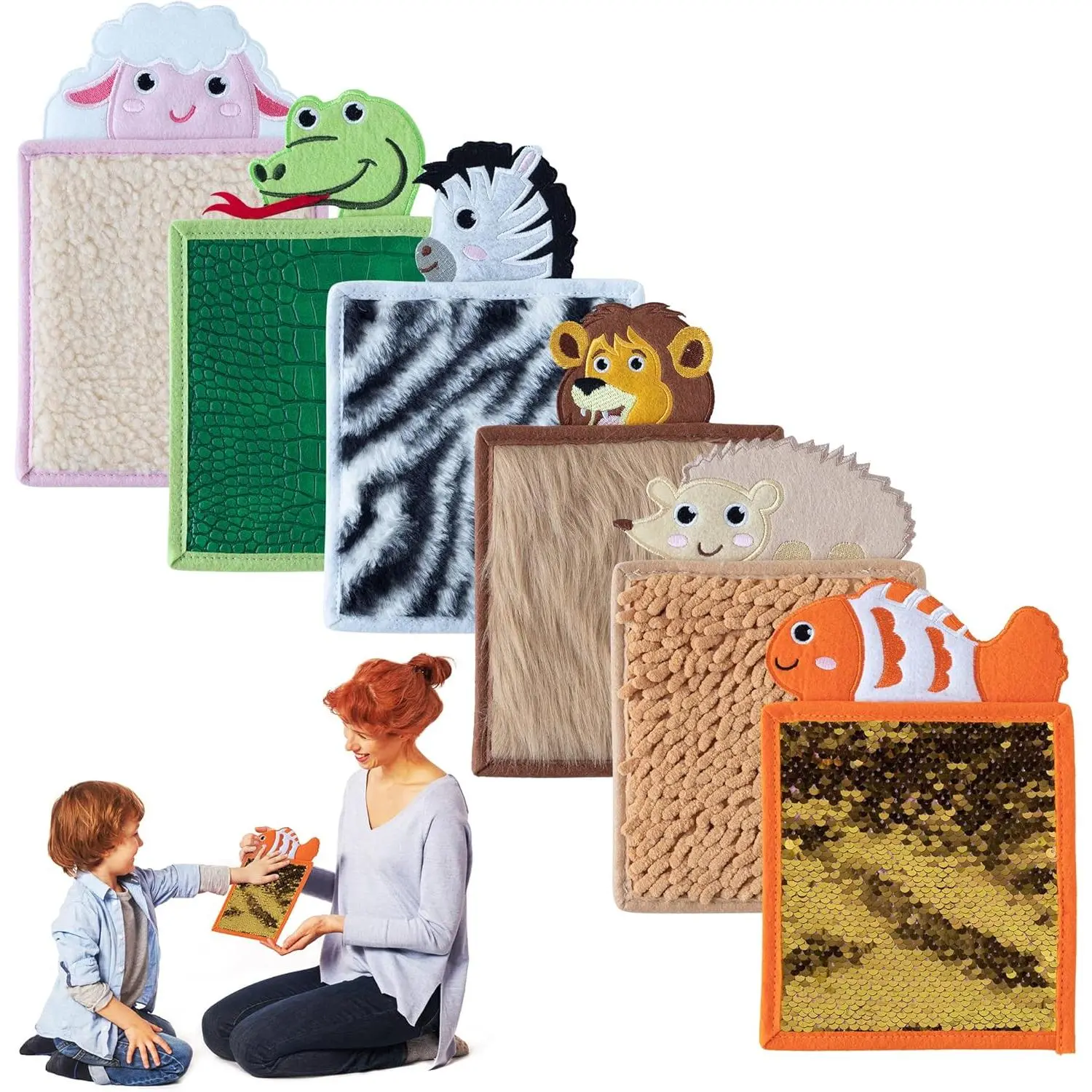 Sensory Mats for Autistic Children | Sensory Tiles for Kids | Wall Panel | Animals | Sensory Toys | Room Equipment | Disorder Toys for Tactile Playfidget toys