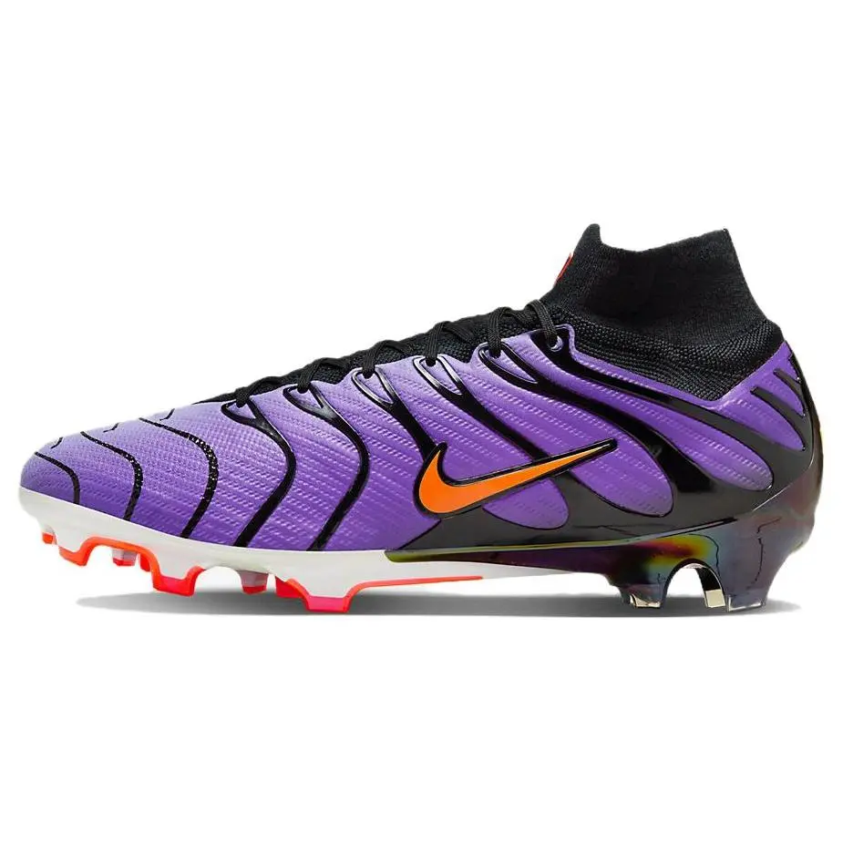 Nike Mercurial Superfly 9 Men's Football Cleats Round Toe Comfort Fit FG Soccer Shoes