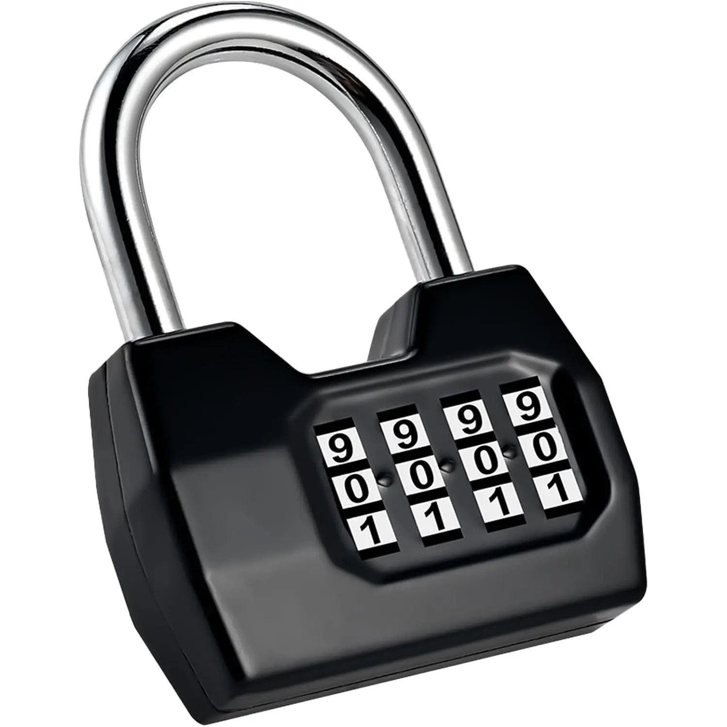 Combination Lock, 4-Digit Fashion Combo Lock, Combination Padlock