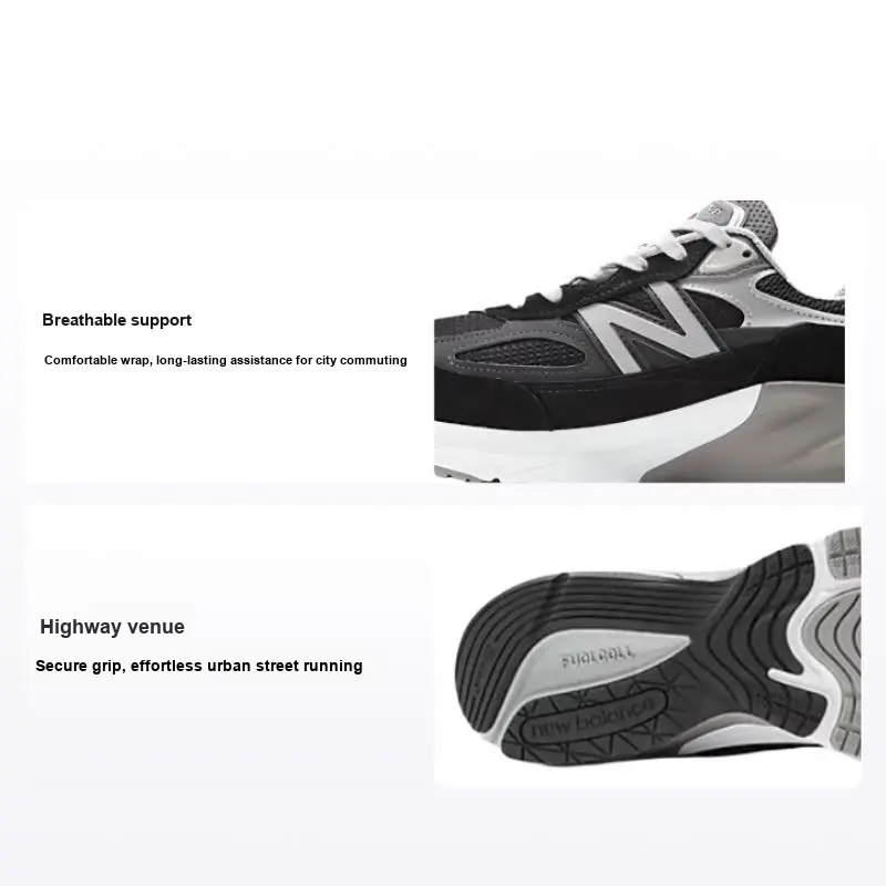 New Balance 990v6 Made in USA 'Black Silver' M990BK6