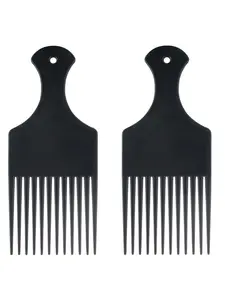 2pcs  Hair Comb Set, Wide Tooth Styling Brush, Gentle on Hair, Ideal for Salons & Home Use, Sectioning Tool for Hairstyling