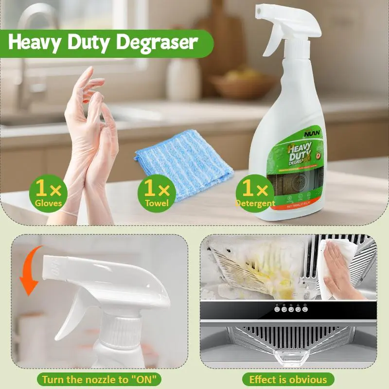 NUAN heavy duty degreaserNUAN Commercial-Grade Degreaser – For Busy Holiday Kitchens!