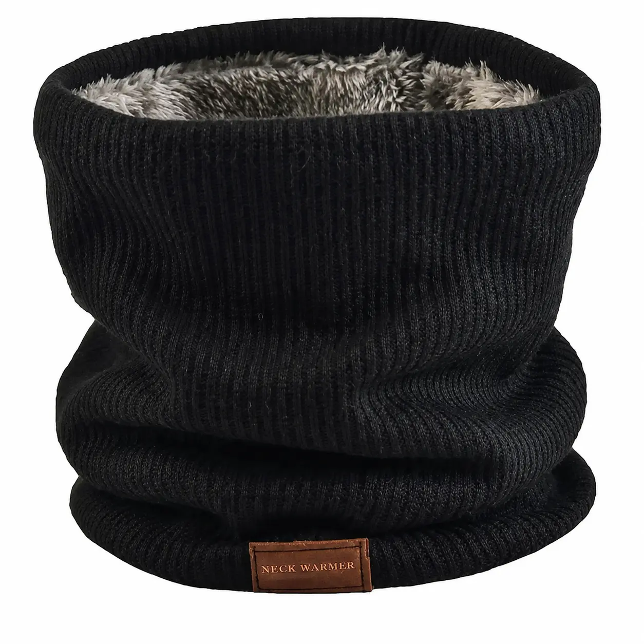 Thick Fleece Winter Neck Warmer for Men and Women – Windproof Thermal Face Cover, Ski Gaiter Scarf with Stretch Fit for Outdoor Sports, Running, Cycling, and Cold Weather Protection
