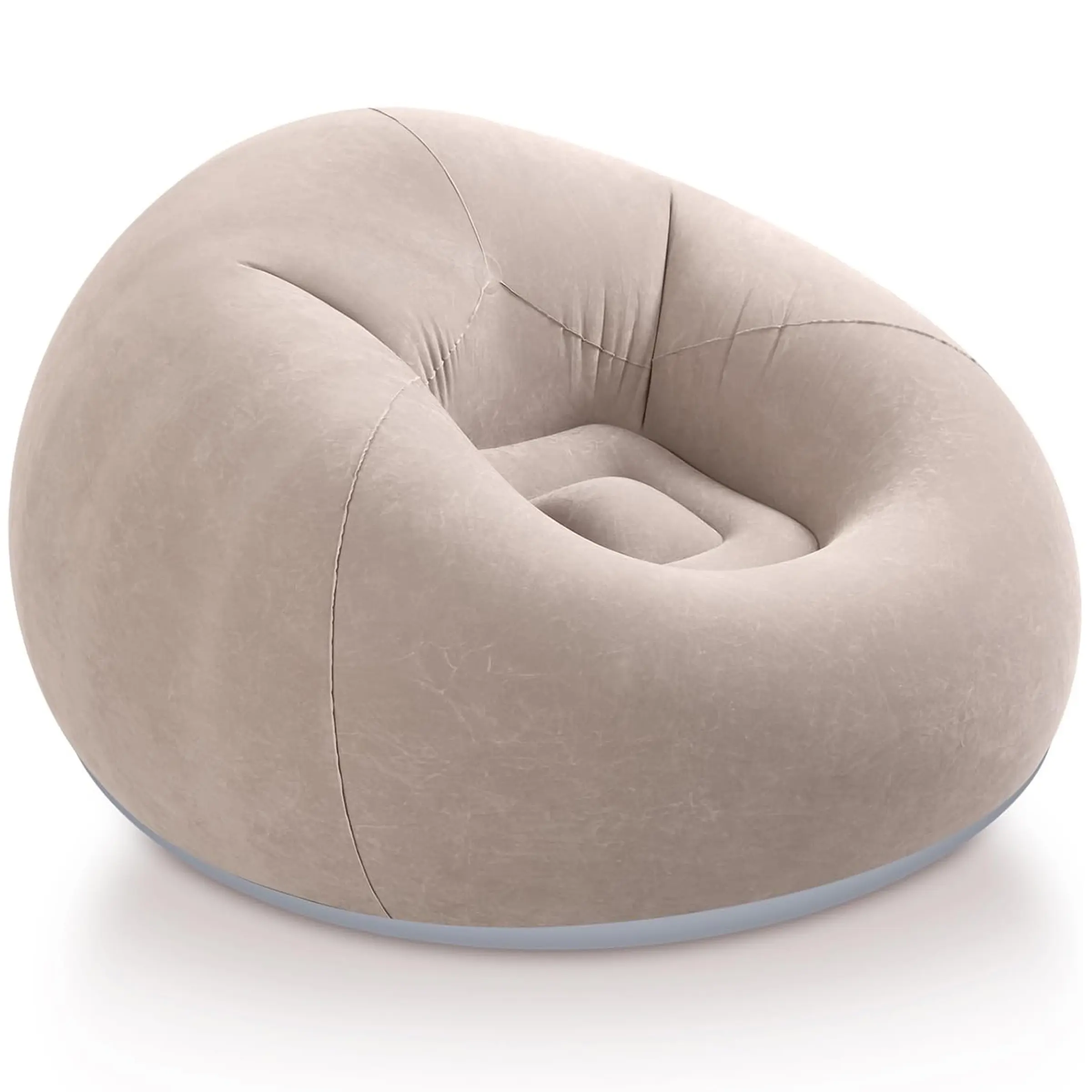 1pc Inflatable Chair, Portable Inflatable Camping Chair, Comfortable Inflatable Lazy Sofa, Boneless Sofa, Inflatable Couch, Blow up Couch, Inflatable Folding Chair for Living Room, Reading Room, Bedroom, Camping, Hiking, Music Festival