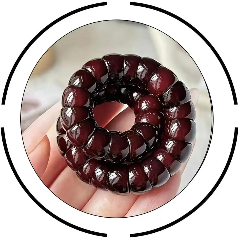 Bodhi Fidget Bracelet for Women Men,  Seeds Beaded Bracelets   Fidgets  Protection  Stretch Energy Bracelet Fingertip Rotation Sensory  Gifts