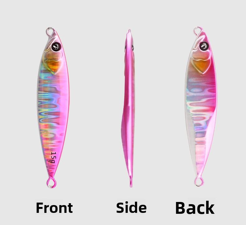 TWM Wave Shore long-range lure, floating metal lure, artificial bait, lead fish metal fishing gear, suitable for fishing for flagfish
