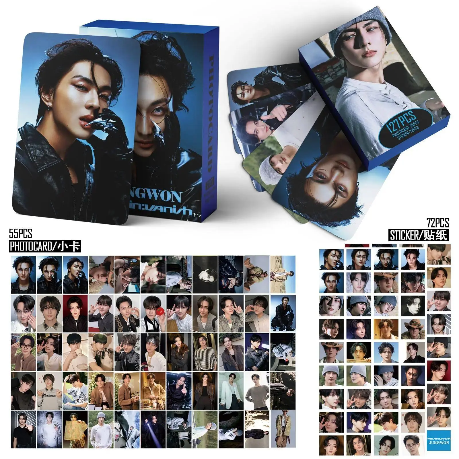 127pcs THE SIN : VANISH Photocards Lomo Cards Set Photocards Photo Lomo Cards Fans Collection Printed Cards