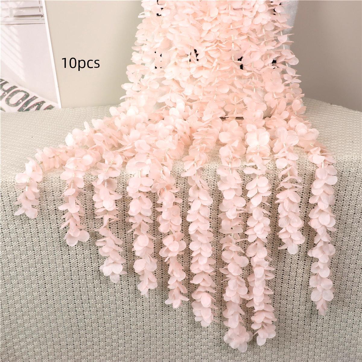 Home Decoration Artificial Flower String (10pcs), Artificial Hanging Flowers, Simulated Floral Decoration, DIY Decoration Supplies For Home Party Wedding Festival, Room Decor, Home Decor