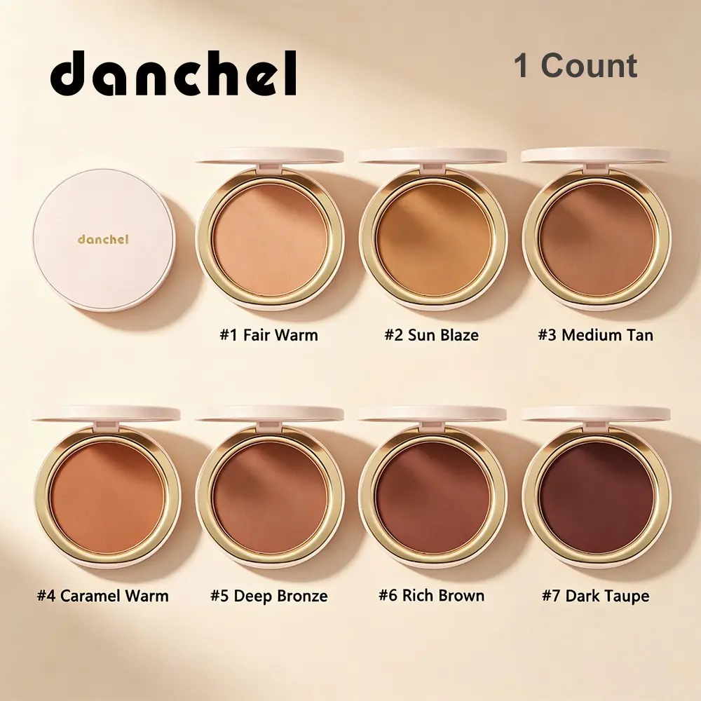 Warm Radiance Soft Matte Bronzer, Facial Contouring Makeup, Beauty Bronzer, Face Bronzers, Contour Powders, Creamy Blendable Formula, Buildable Natural Warmth to Sculpted Contour, Long-Wear Crease-Free, Beginner-Friendly & Defined Looks