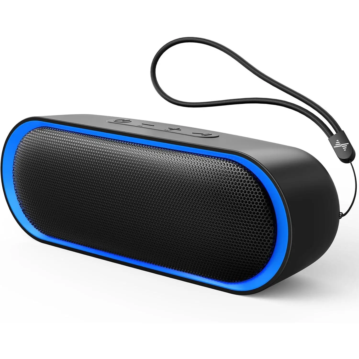 Speakers,  Portable Speakers with TWS, 24 Playtime, Stereo Sound,  for  Shower Pool Beach Outdoor (Black)