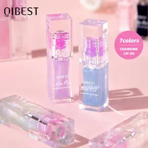 QIBEST Color-Changing Lip Oil Moisturizes, Prevents Dryness and Cracking, and Changes Color for Lip Care