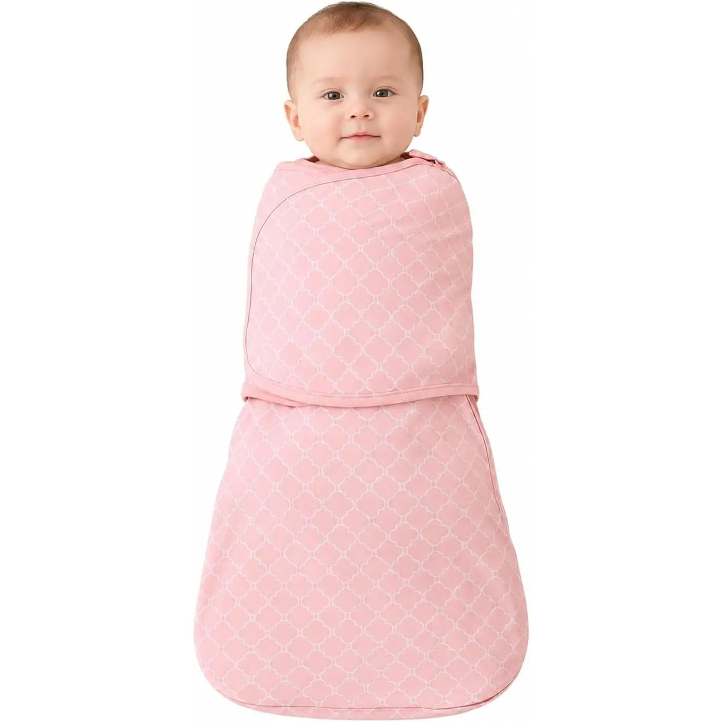 Baby Sleep Sack Swaddle, 3-Way Wearable Blanket, 100% Cotton Bedding with Cartoon Print
