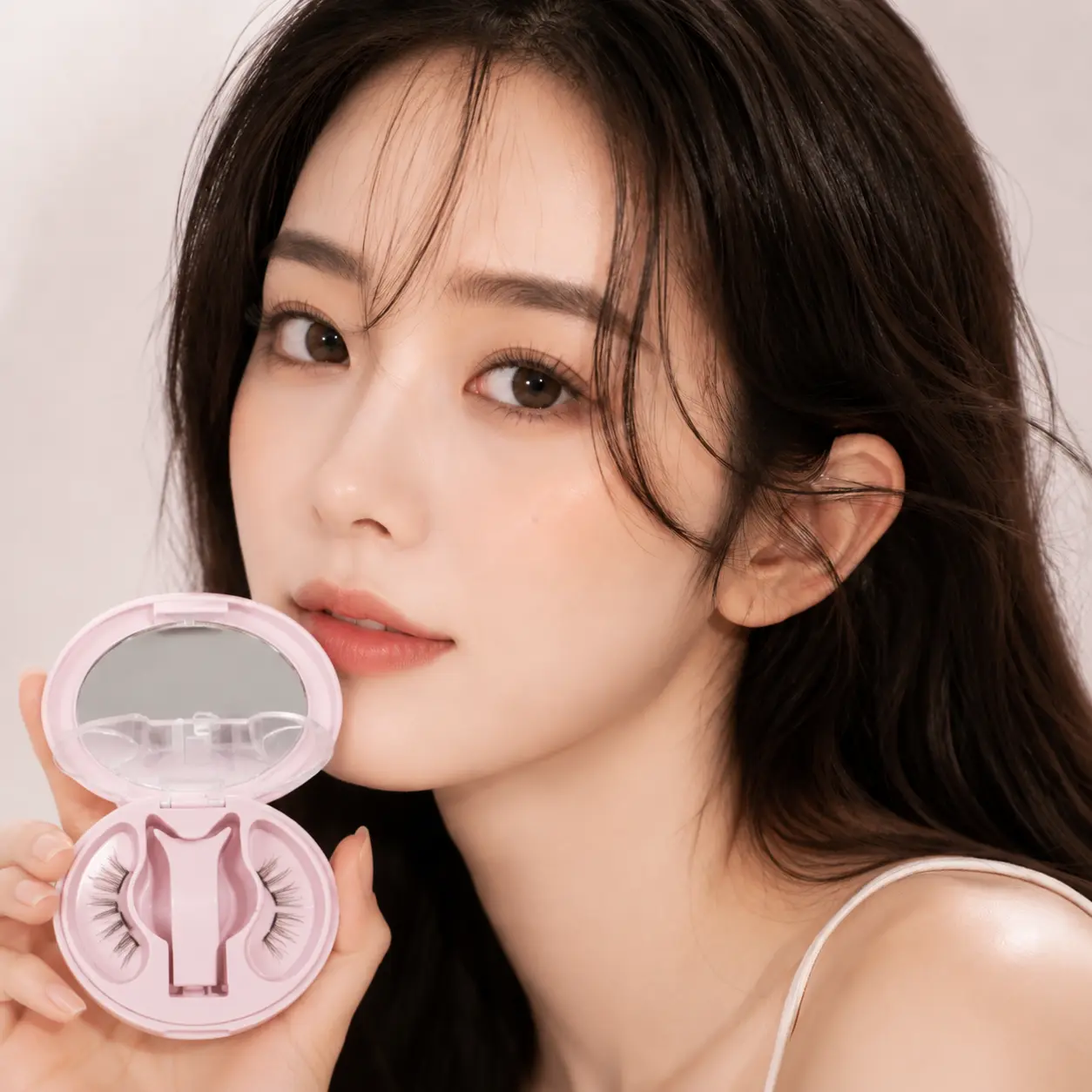 Evolved Soft Magnetic False Eyelashes | No Adhesive Needed | Natural Finish | Unbelievable Realism | Excellent Durability | Integrated Case | Reusable | A cost-effective, top-performing item.Free eye tape gift — magnetic eyelashes
