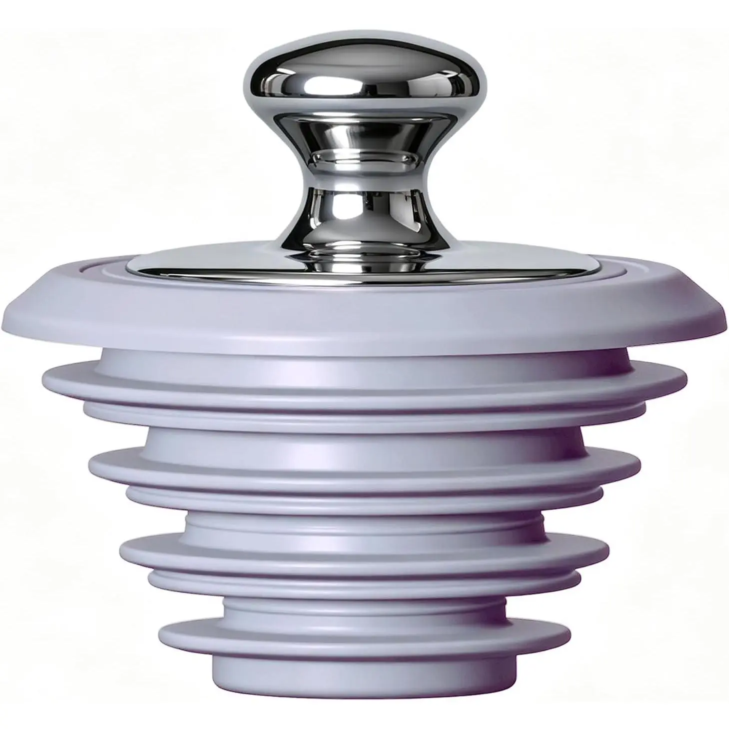 Bathtub Drain Stopper,Tub Stopper,Silicone Bathtub Stopper, Washbasin Drain Plug(Gray,Patented Product)
