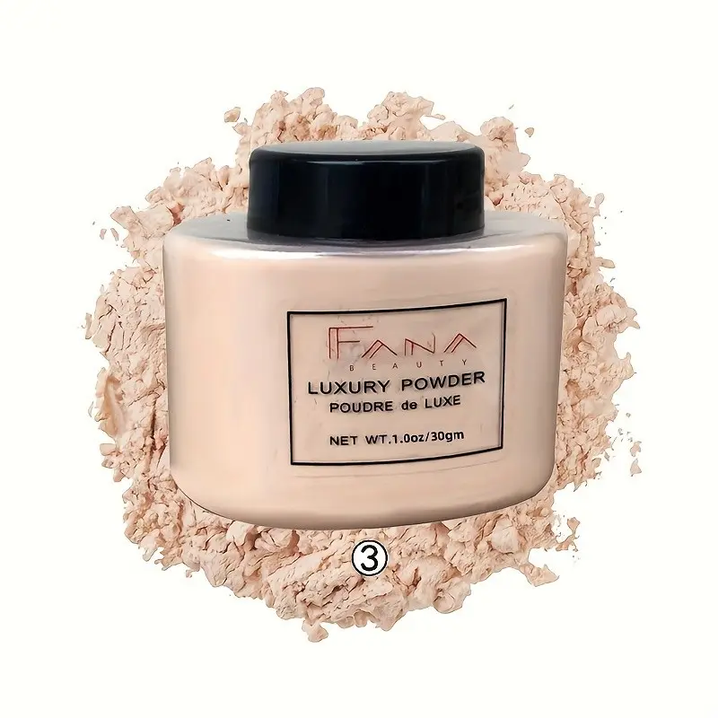4-color loose powder, light breathable oil control powder, long-term anti-sweat and anti-halo loose powder, setting powder, Face Powder, Facial Powder, Cosmetic Powder