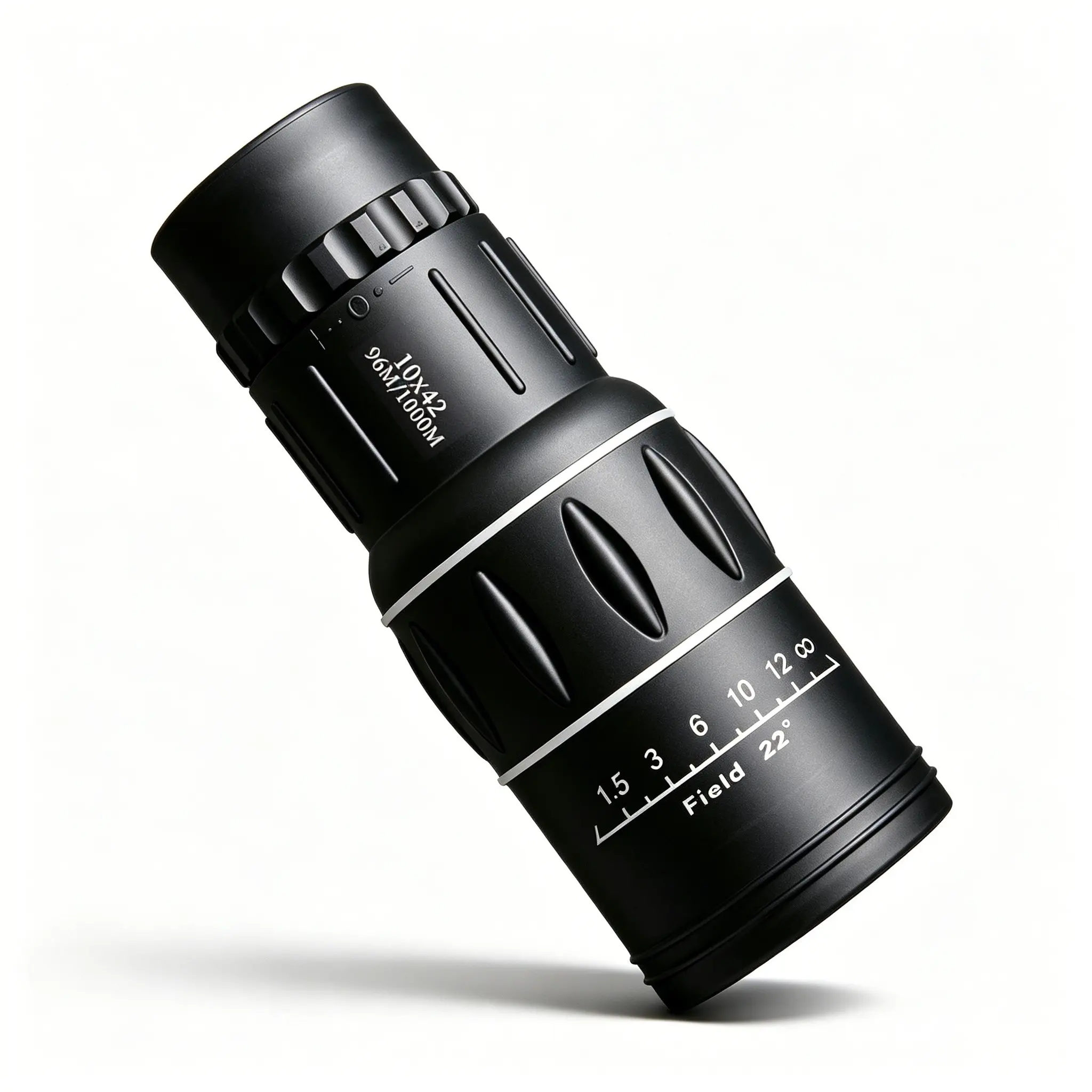 10x42 High-Definition Monocular Telescope, Non-Slip Grip, Large Objective Lens, Ideal for Fishing, Bird Watching, Outdoor Adventures, Portable Telescope