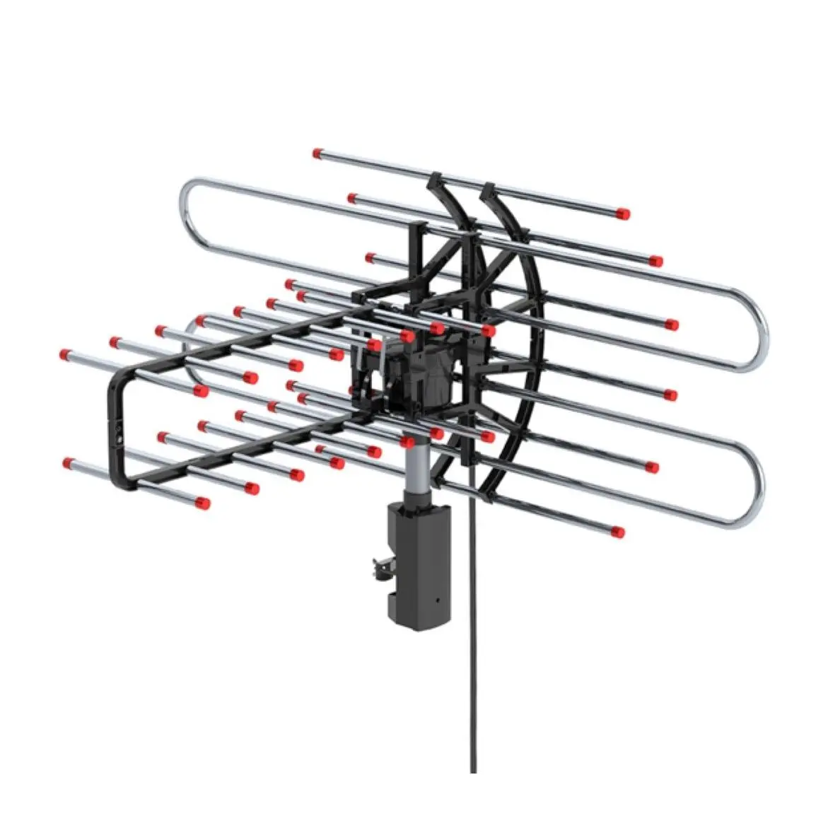 TA-851 Plus 360°Rotation UV Dual Frequency 45-860MHz 22-38dB 42.65ft cable Outdoor Antenna