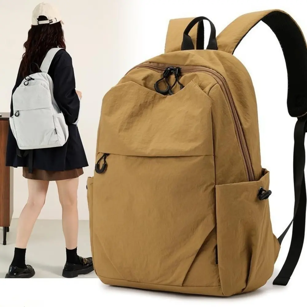 Unisex Mini Backpack - Lightweight Waterproof Compact Daypack with Organized Storage and Side Pockets, Daily Use Bags for Students and Short Trips