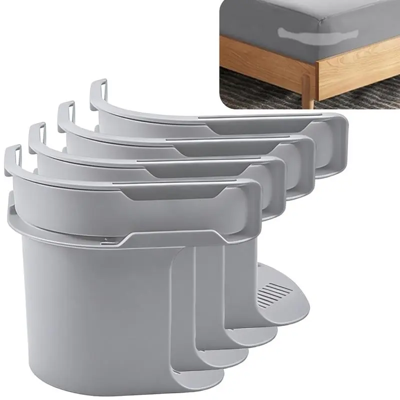 4-Piece Bed Sheet Holder with Lock Clips, Fits All Mattress Sizes, Keeps Sheets Secure, Easy Installation, Non-Slip, Durable, Invisible Design, Locking Sheet Holders