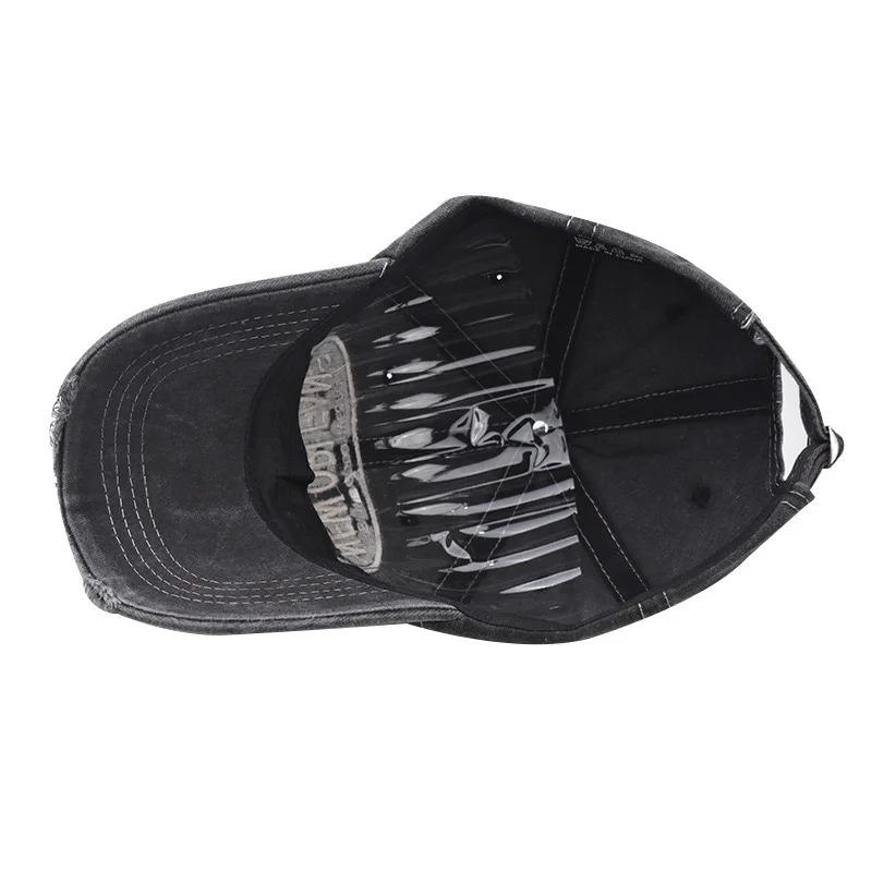 New Unisex Cap Letter Embroidery Cotton Baseball Cap Casual Outdoor Sports Cap For Women Men Fashion Street Hat