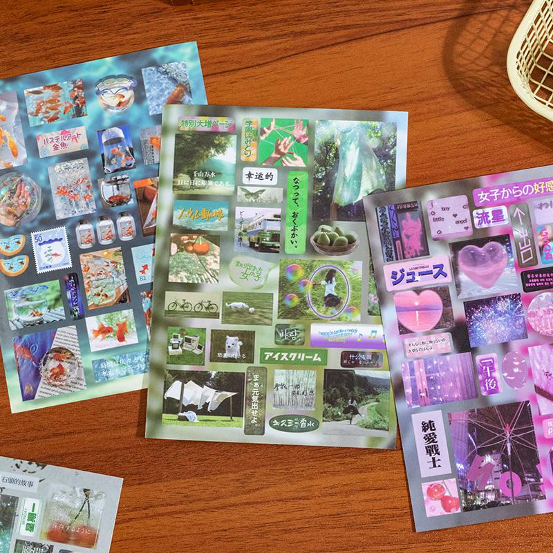 Fantasy Themed Sticker Book, 800+ Sticker Book, Romantic Fantasy Theme Decorative Diy Sticker Book, Art Stickers, Suitable for Decorating Phone Case, Water Bottle, Diary Crafting Kit