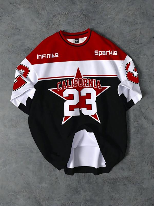 Kyn Apparel The new men's T-shirt for summer 2026 is casual soft comfortable and breathable with 3D digital pattern printing