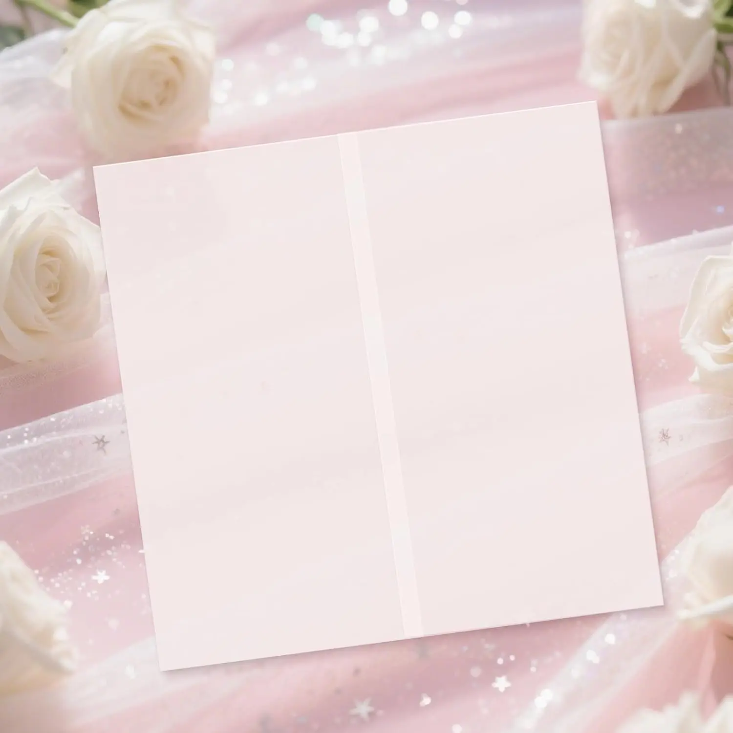 30-Pack Pre-Folded 6x6 Vellum Jackets, 100GSM Translucent Wrapping Paper for Wedding Invitations, Envelope Liners for Birthdays