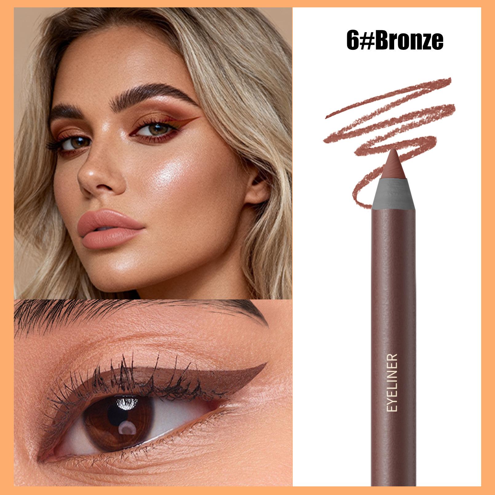 24-hour waterproof eyeliner, retractable eyeliner, smooth eyeliner gel pen